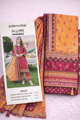 Edenrobe Allure Summer 3PC Suit – Magenta