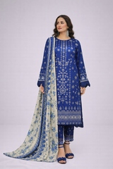 Edenrobe Allure Summer – Navy Blue Print