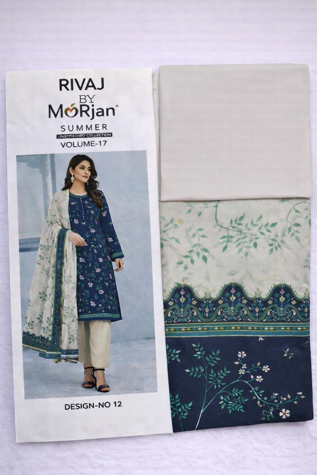 MorJan Summer 3PC Unstitched Suit